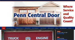 Desktop Screenshot of penncentraldoor.com